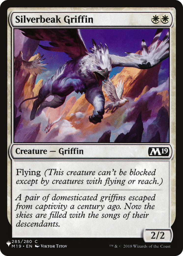 Silverbeak Griffin [M19-285] [Welcome Decks 2024] [The List] [Non-Foil]