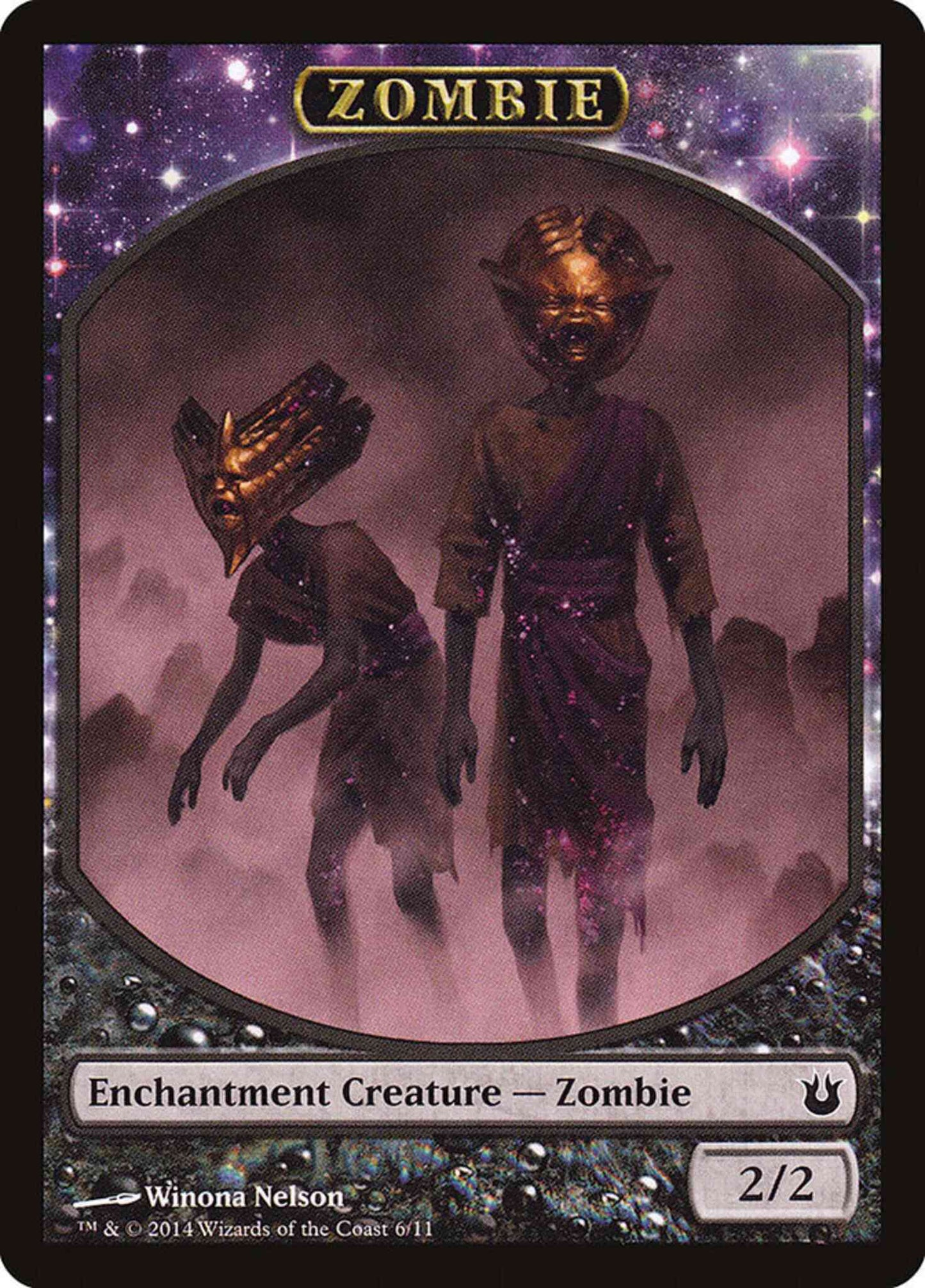 Zombie Token [06] [Born of the Gods Tokens] [Non-Foil]