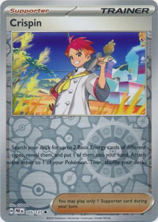 Crispin - 105/131 - Uncommon [sv085-105] [Reverse Holo]
