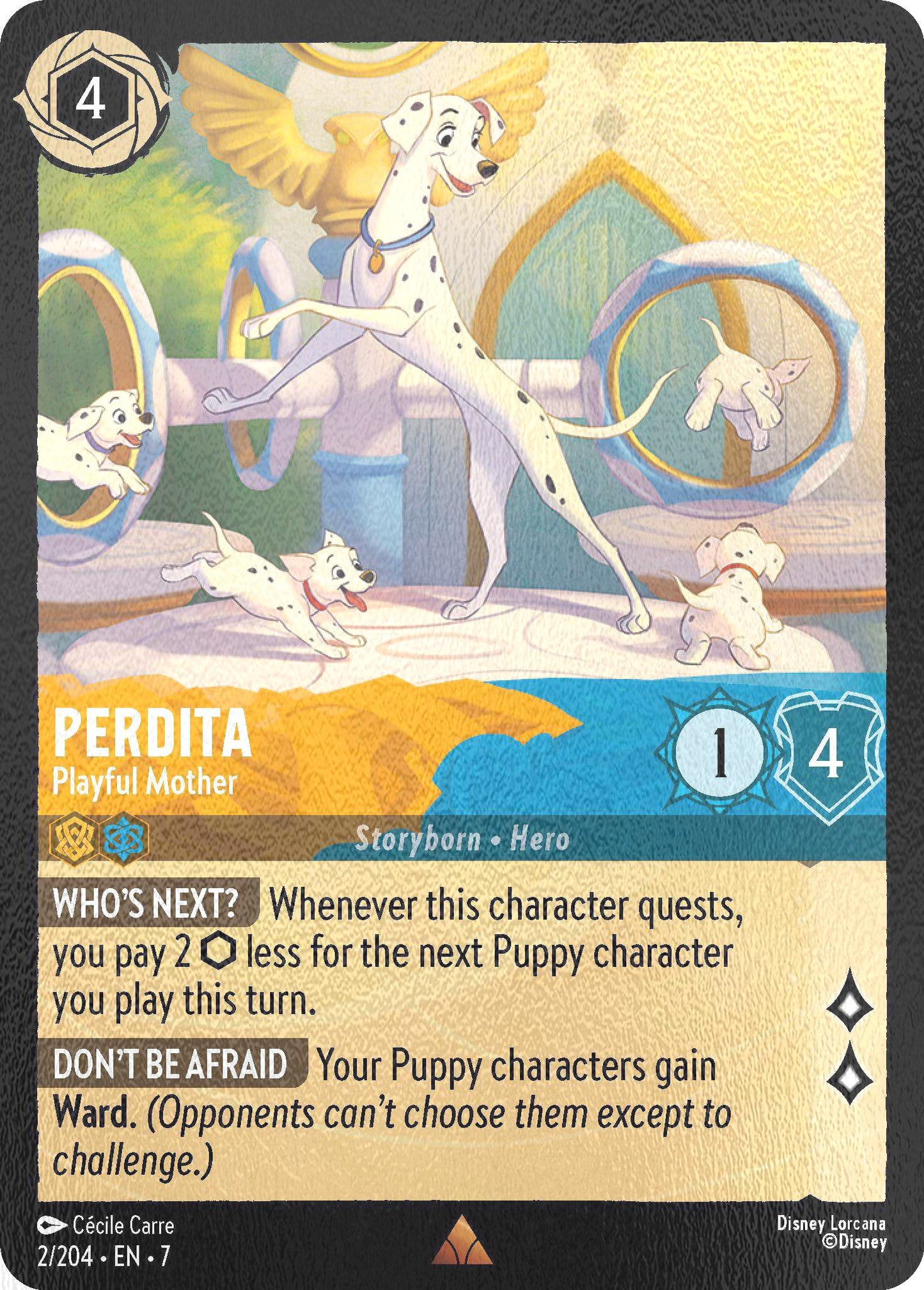 Perdita - Playful Mother - 2/204 [Archazia's Island] [Cold Foil]
