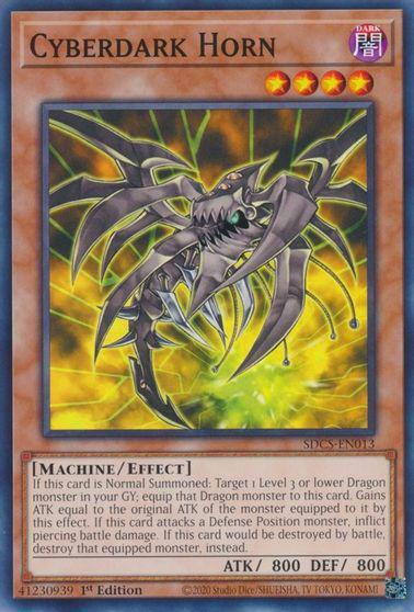Cyberdark Horn - SDCS-EN013 - Common - Unlimited
