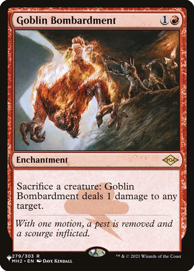 Goblin Bombardment [MH2-279] [The List] [Non-Foil]