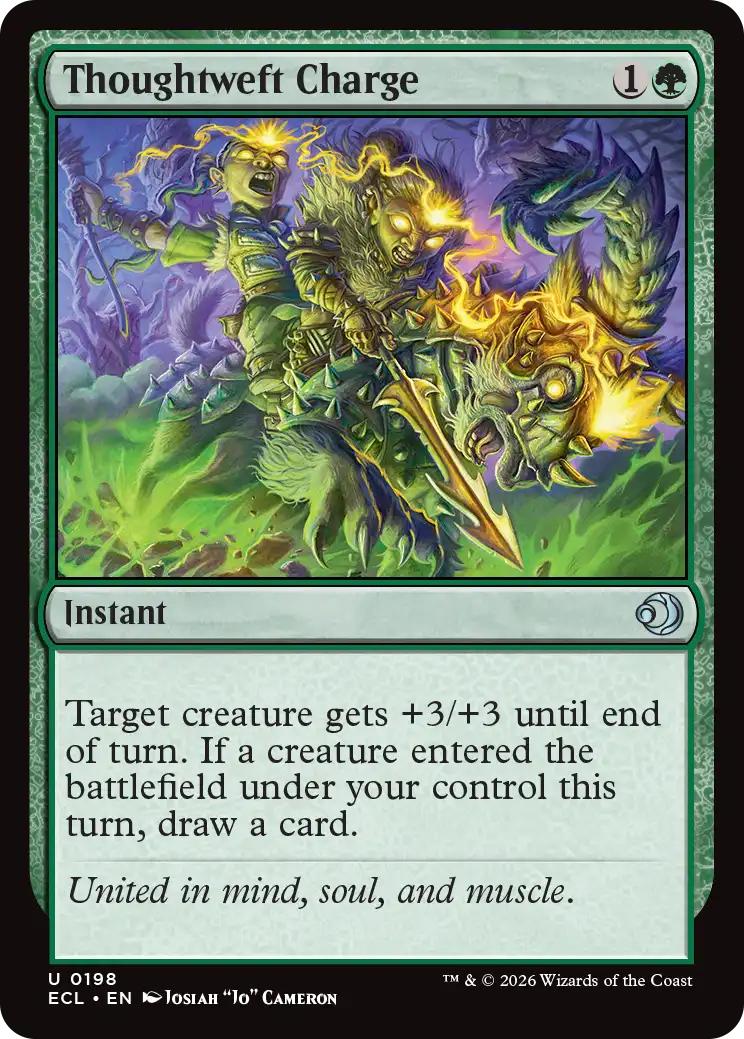 Thoughtweft Charge [198] [Lorwyn Eclipsed] [Non-Foil]