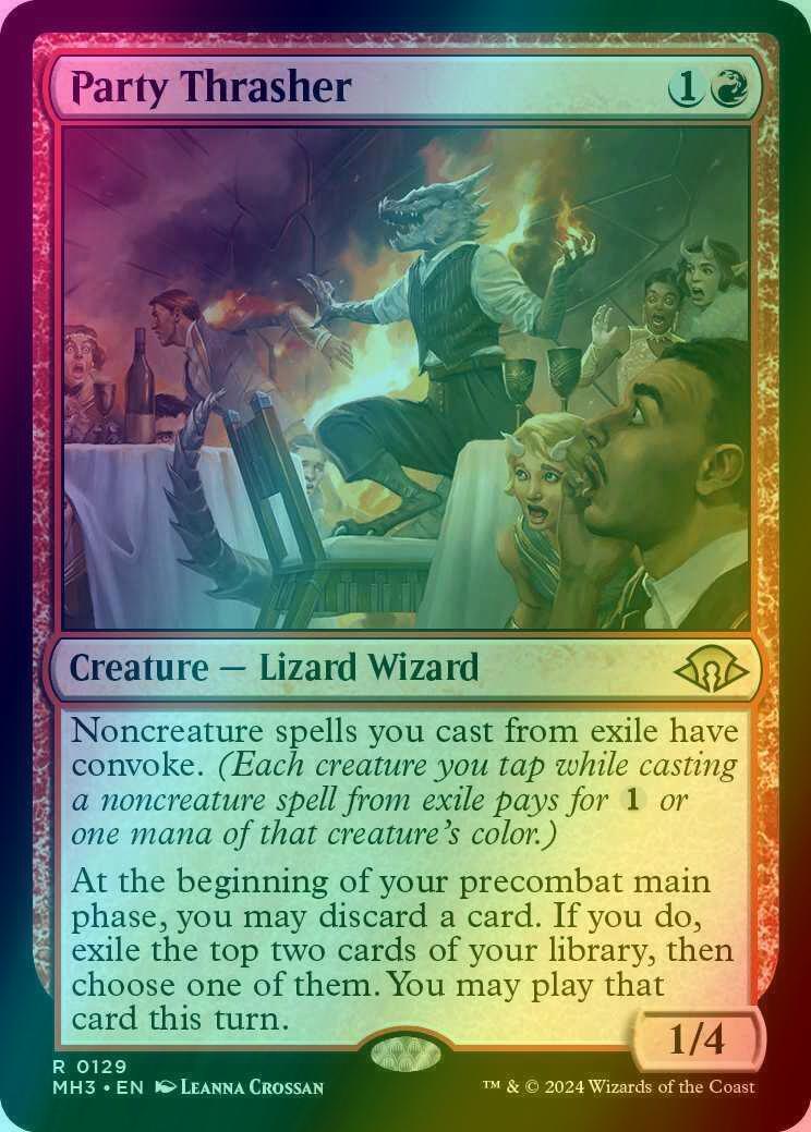 Party Thrasher [129] [Modern Horizons 3] [Foil]