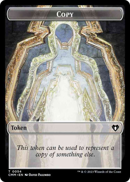 Copy Token (54) // Human Soldier Token (06) [Commander Masters: Tokens] [Non-Foil]