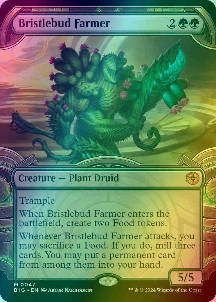 Bristlebud Farmer [47] [Vault Frame Showcase] [The Big Score] [Foil]