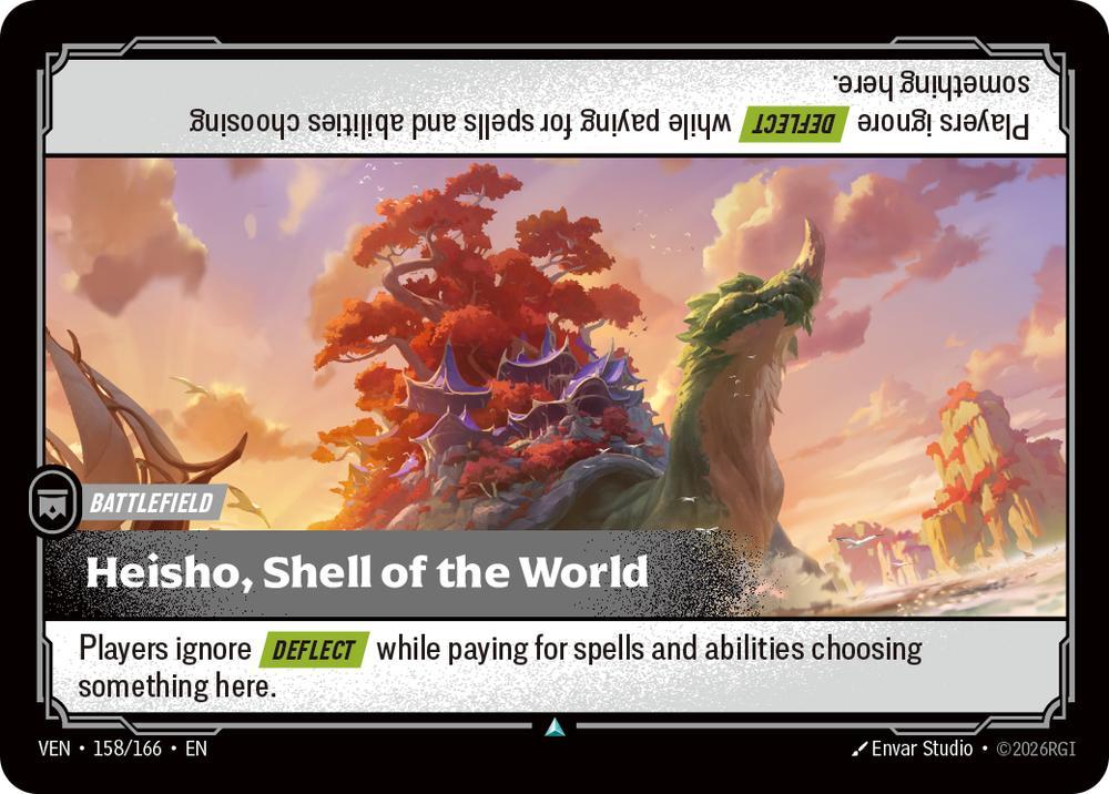 Heisho, Shell of the World - 158/166 [Vendetta] [Non Foil]
