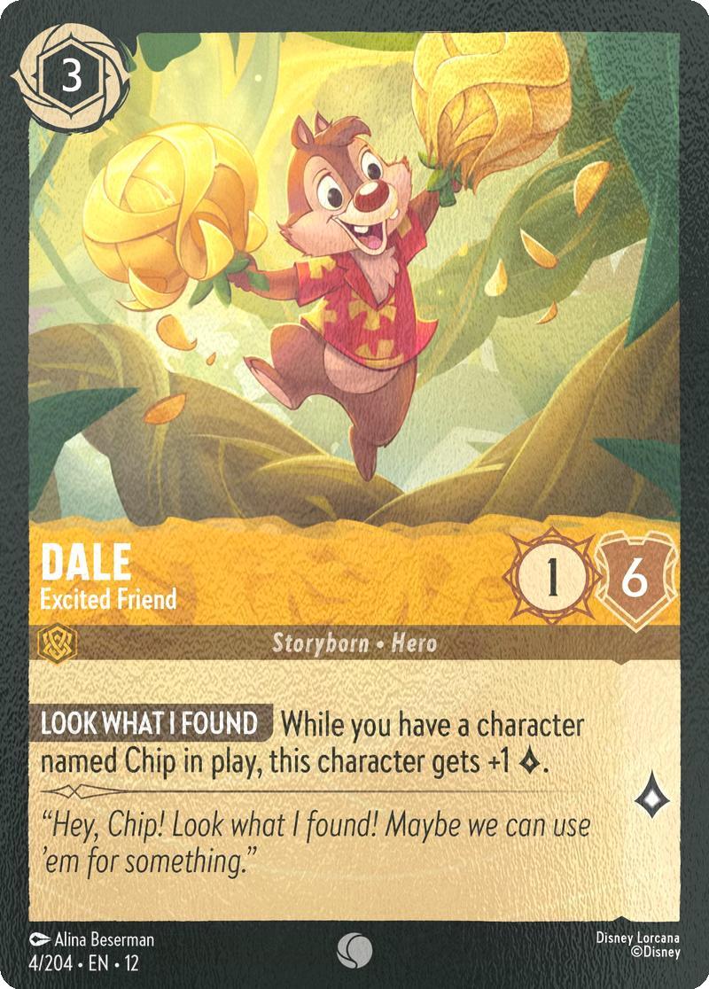Dale - Excited Friend - 4/204 [Wilds Unknown] [Cold Foil]
