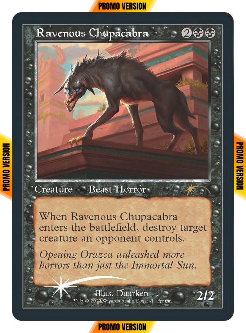 Ravenous Chupacabra [10] [Retro Frame] [Wizards Play Network 2023] [Non-Foil]