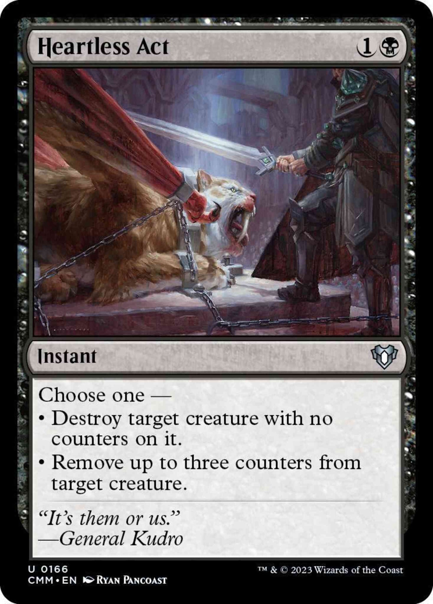Heartless Act [166] [Commander Masters] [Non-Foil]