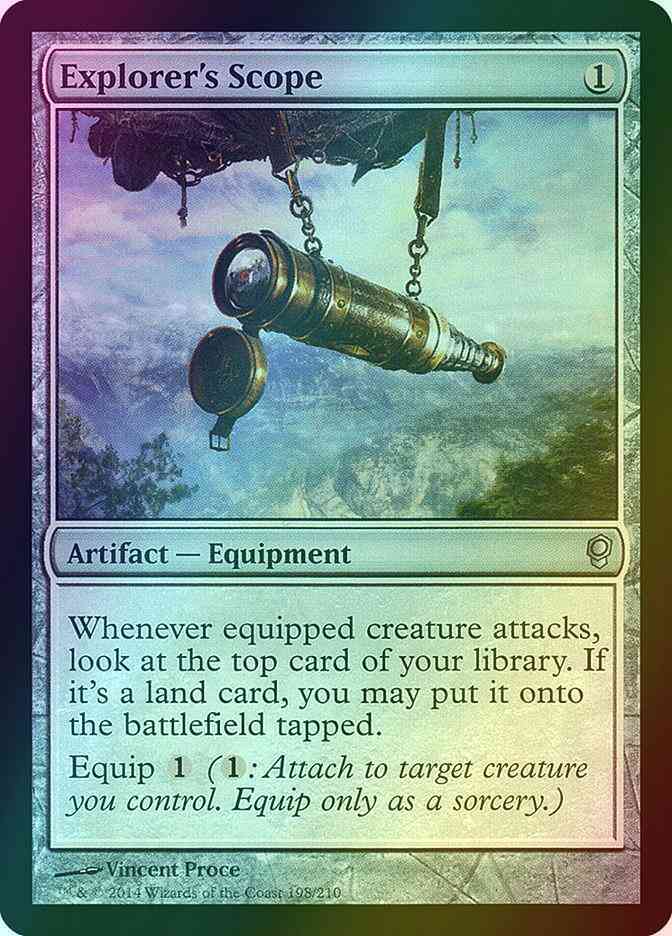 Explorer's Scope [198] [Conspiracy] [Foil]