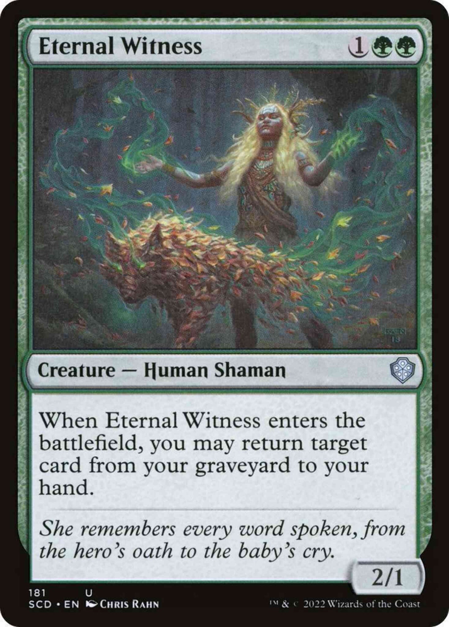 Eternal Witness [181] [Starter Commander Decks] [Non-Foil]