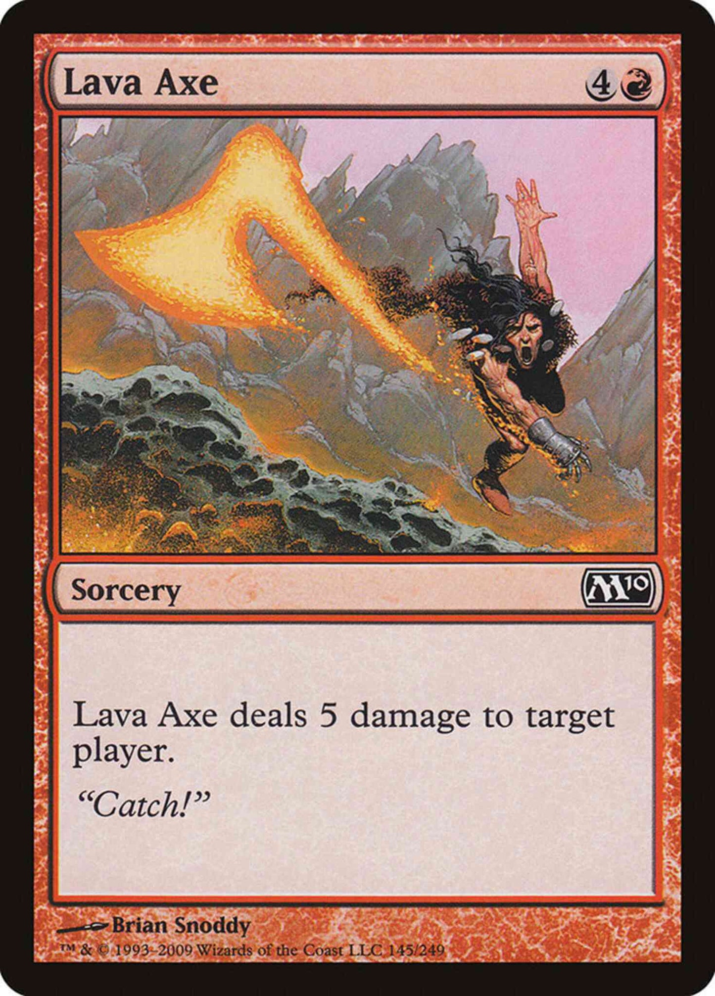 Lava Axe [145] [Magic 2010] [Non-Foil]