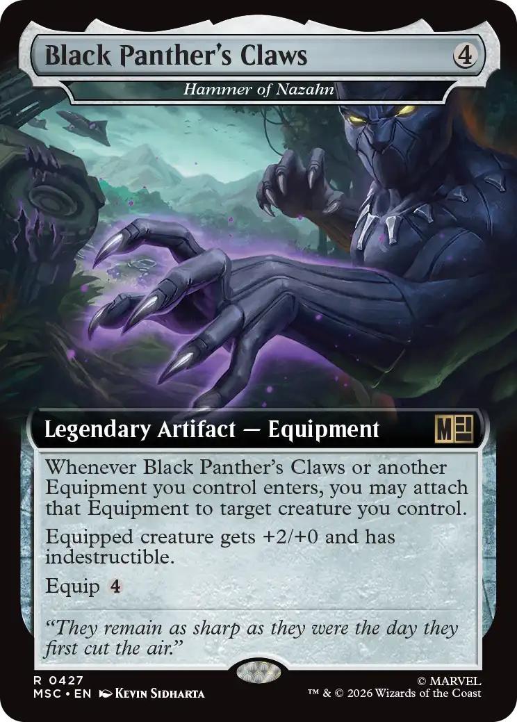 Hammer of Nazahn [427] [Extended Art] [Marvel Super Heroes: Commander] [Non-Foil]