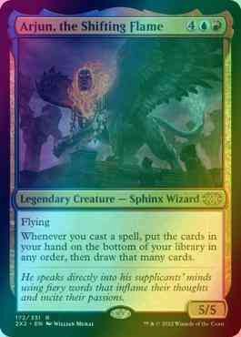 Arjun, the Shifting Flame [172] [Double Masters 2022] [Foil]