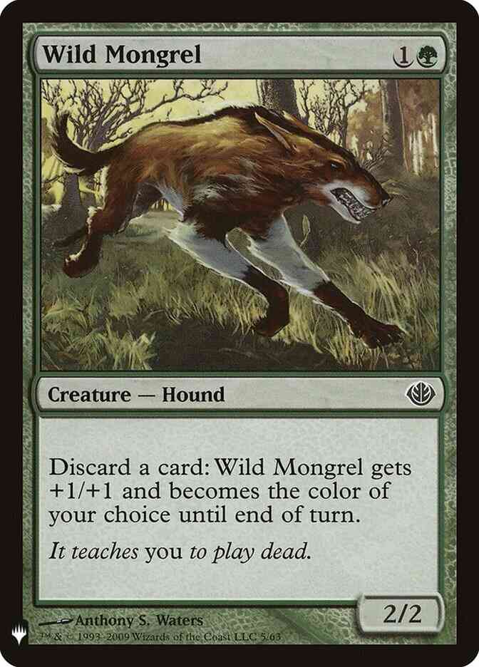 Wild Mongrel [DDD-5] [The List] [Non-Foil]