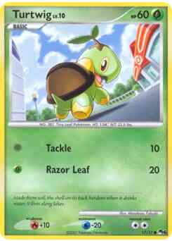 Turtwig - 17/17 - Common [pop6-17] [Holo]