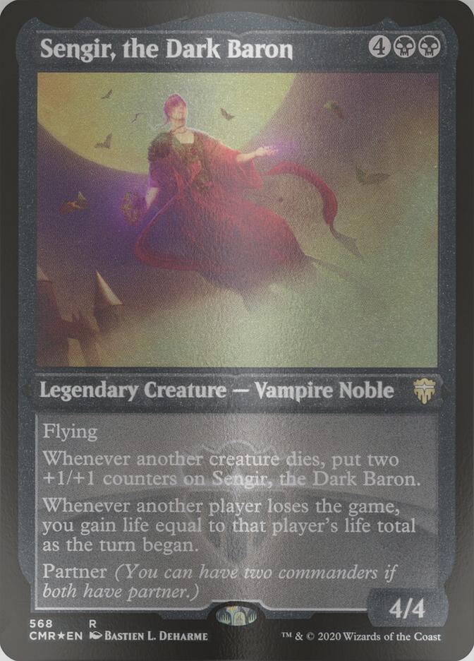 Sengir, the Dark Baron [568] [Commander Legends] [Etched Foil]