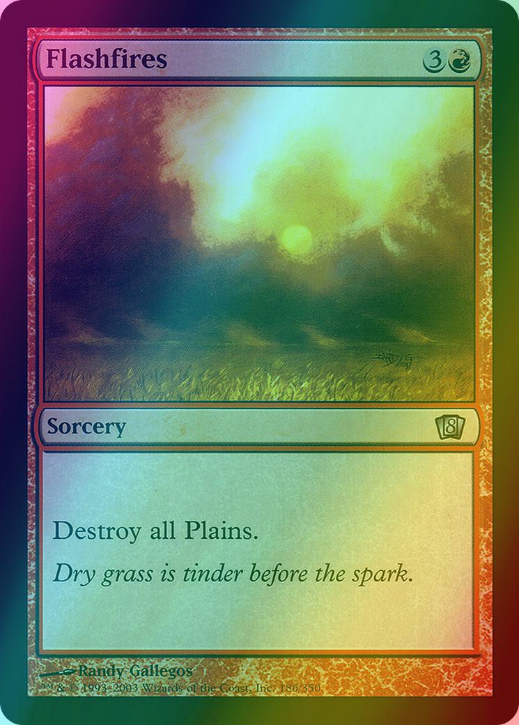 Flashfires [186x] [Eighth Edition] [Foil]