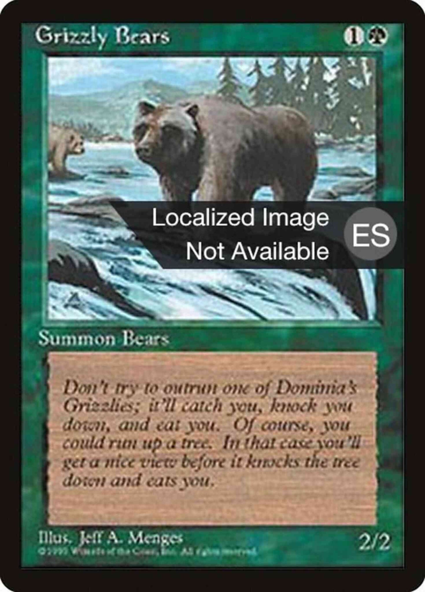 Grizzly Bears - Korean [250] [Fourth Edition Black Border: Korean] [Non-Foil]