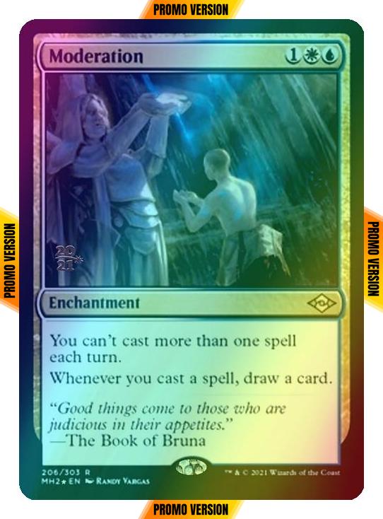 Moderation [Prerelease] [206S] [Modern Horizons 2 Promos] [Foil]