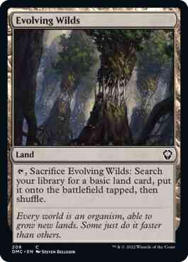 Evolving Wilds [208] [Dominaria United: Commander] [Non-Foil]