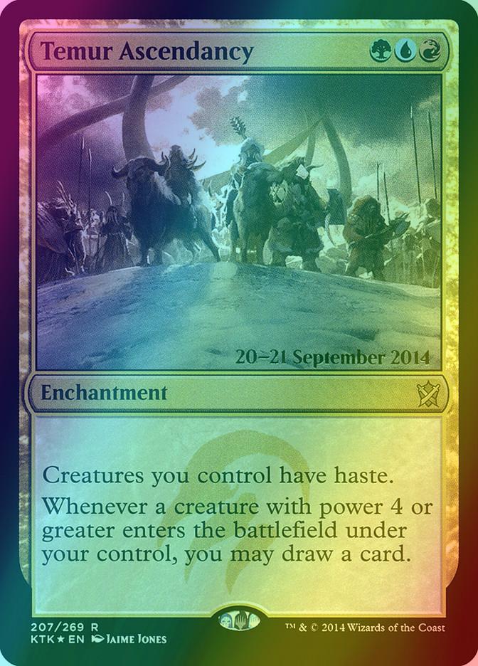 Temur Ascendancy [207s] [Khans of Tarkir Promos] [Foil]