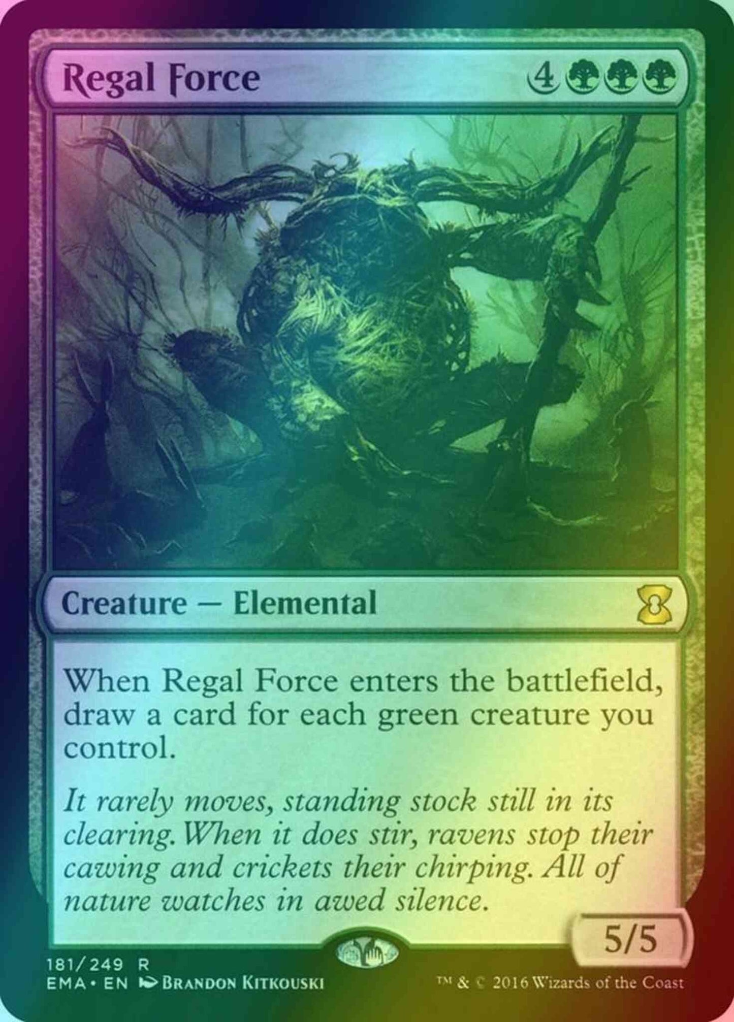 Regal Force [181] [Eternal Masters] [Foil]