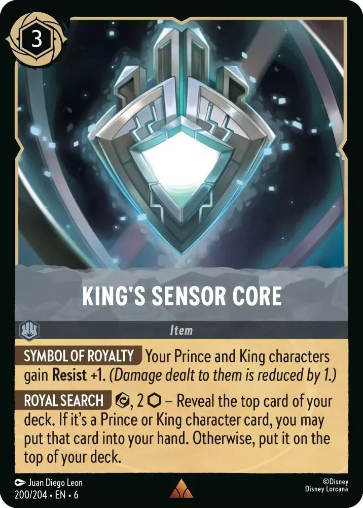King's Sensor Core - 200/204 [Azurite Sea] [Non-Foil]